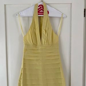 BCBG halter dress